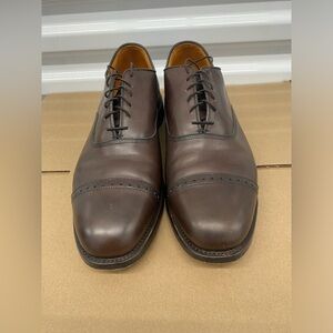 Allen Edmonds Byron Captoe Brown Dress Shoe Men’s